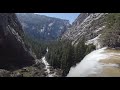 【VR 360 Video】【California】 Mist Trail ⑦ @ Yosemite NP on April 2022