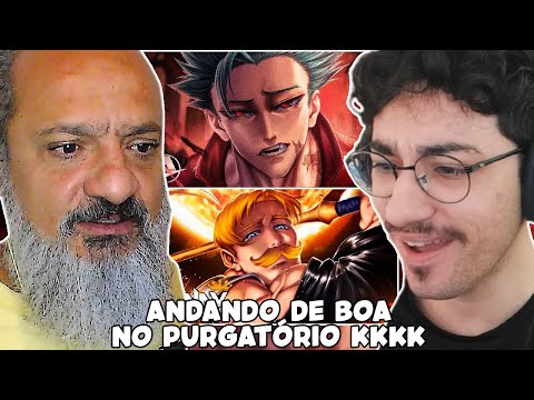 SÓ O ESCANOR PRESTA NA OBRA? - Escanor & Ban (Nanatsu no Taizai) - Anirap & Anny | REACT
