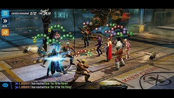 marvel strike force incursion raid 2 skill node 1 one shot invaders