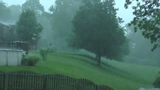beginning of severe weather event in St. Louis on 5/26/24