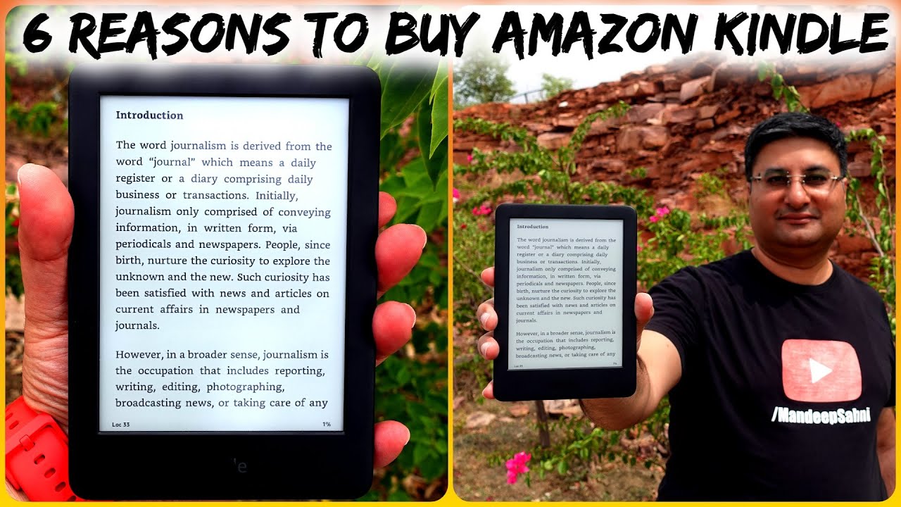 6 Reasons to Buy  Kindle eBook Reader 