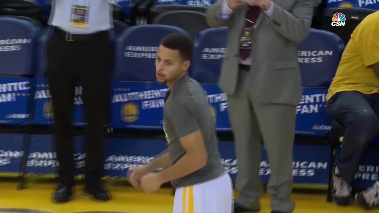 Steph Curry's pregame shooting routine. : r/nextfuckinglevel