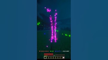 SLASH PARTICLE IN #minecraft  [model plugin by Oraxen]