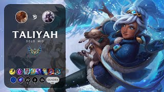 Taliyah Mid vs Syndra - EUW Challenger Patch 13.20