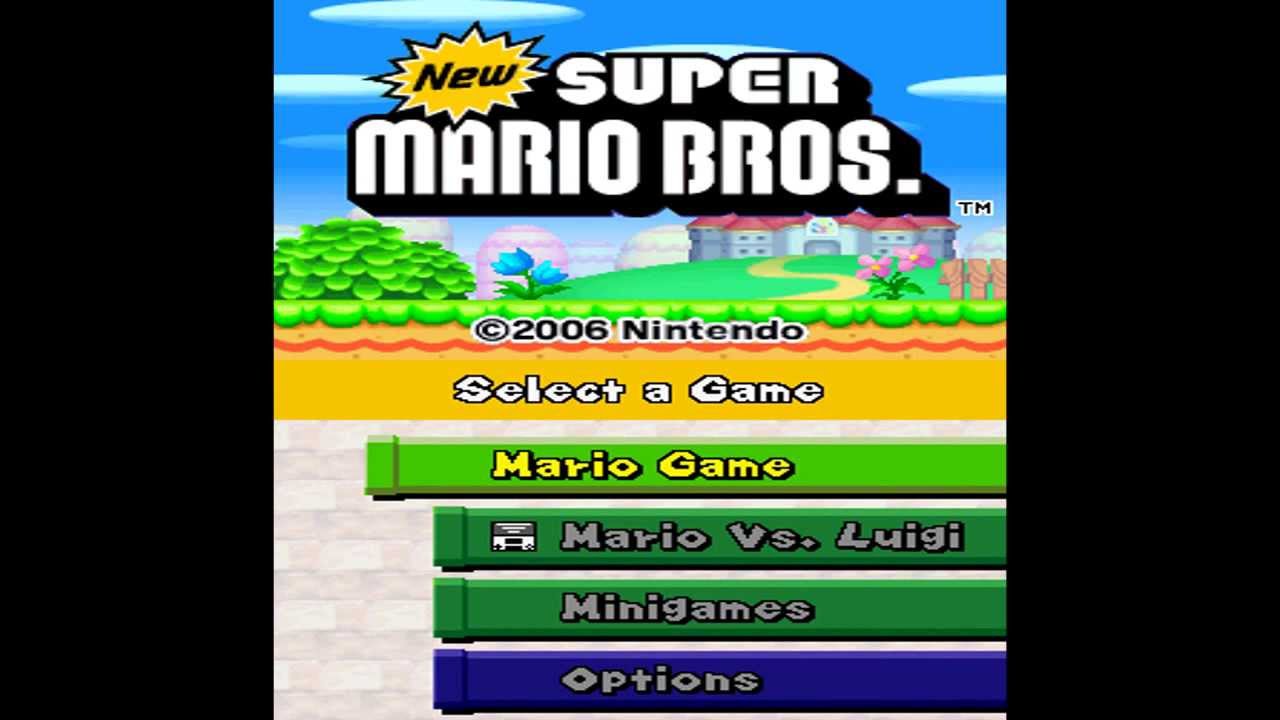 new super mario bros ds full game