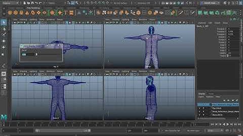 Autodesk Maya: Creating Upper Body Joints