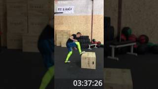 Belgian Throwdown 2017 Stephane Pourcher WOD 2A et 2B Catégorie Master