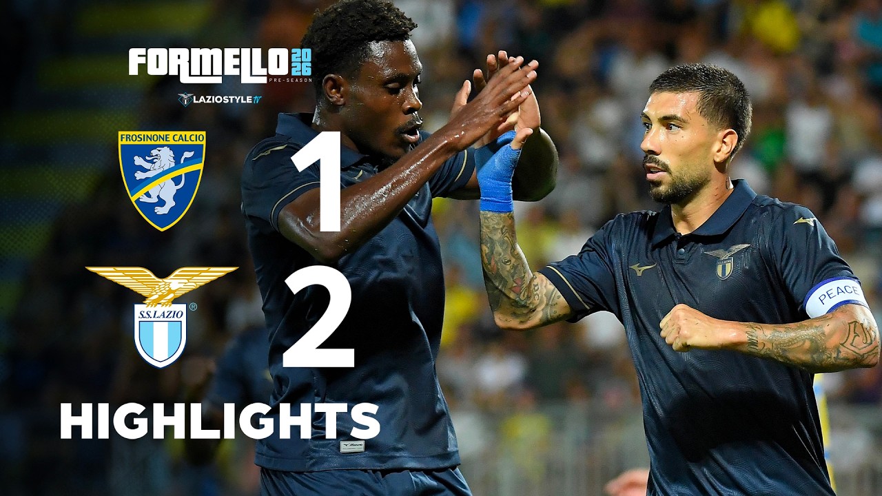 📽️ HIGHLIGHTS FROSINONE-LAZIO 1-2