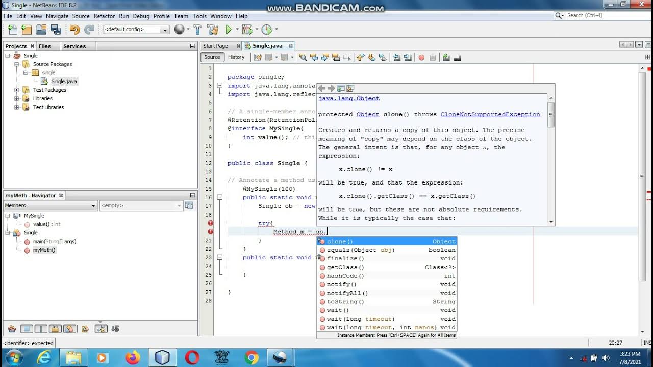 Java the complete Reference Ninth Edition (Chapter 12) Example (18 ...