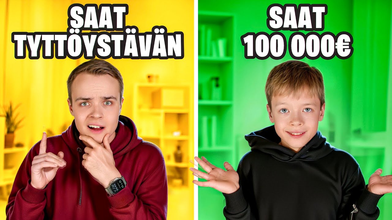 KUMMAN VALITSET Haaste 11-Vuotiaan Kanssa!