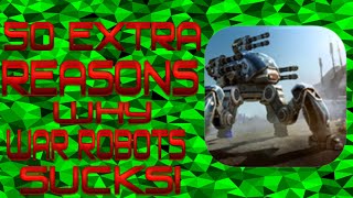 50 EXTRA REASONS WHY WAR ROBOTS SUCKS! CHRISTMAS 2023 EDITION! (War Robots)