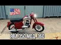 Мотоцикл Ява 350 мод.360 «Старушка» в Америку от мотоателье Ретроцикл.