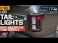 2015-2017 F150 LED Tail Lights with Sequential Turn Signals Review & Install