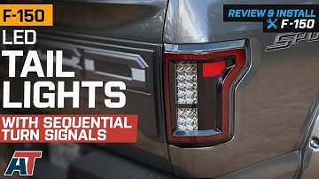 2015-2017 F150 LED Tail Lights with Sequential Turn Signals Review & Install