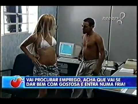 Pegadinha - Vaga para estriper - Flávia BBB (João Kleber).flv