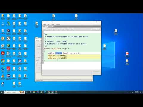 CSA 097: Java Interfaces Can Contain Constants and Default Methods