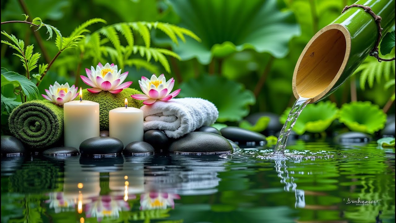 🌿 Relaxing Piano Music for Sleep, Study & Stress Relief | Calming Bamboo Nature Sounds 🌿#3