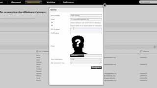 Administration - utilisateurs et groupes (intermédiaire) - tutoriel Open Bee Portal