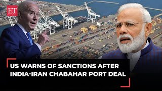 Chabahar Port deal: US warns of sanctions after India-Iran sign port deal, says 'aware of reports'