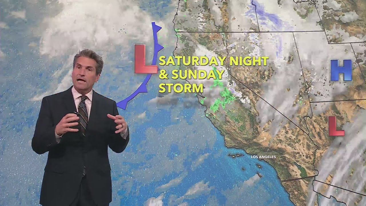 Rain is on the way in SoCal - YouTube
