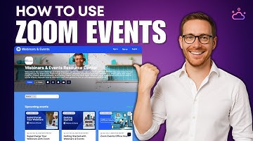 What is a Zoom Event & How to Use It