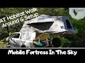 Habitat Walk Around & Setup My Off-Road Truck Camper Build