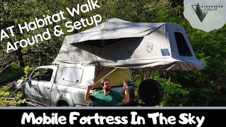 Habitat Walk Around & Setup My Off-Road Truck Camper Build