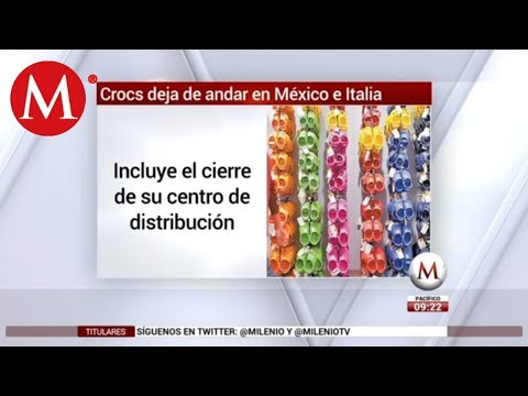 Crocs cierra plantas en México e Italia - YouTube