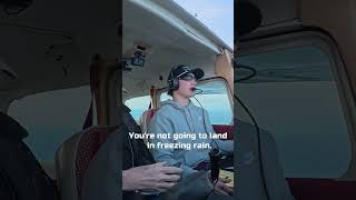 Would you fly in freezing rain?