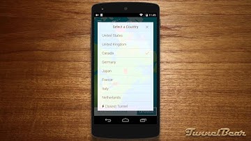 Using TunnelBear on Android   New App
