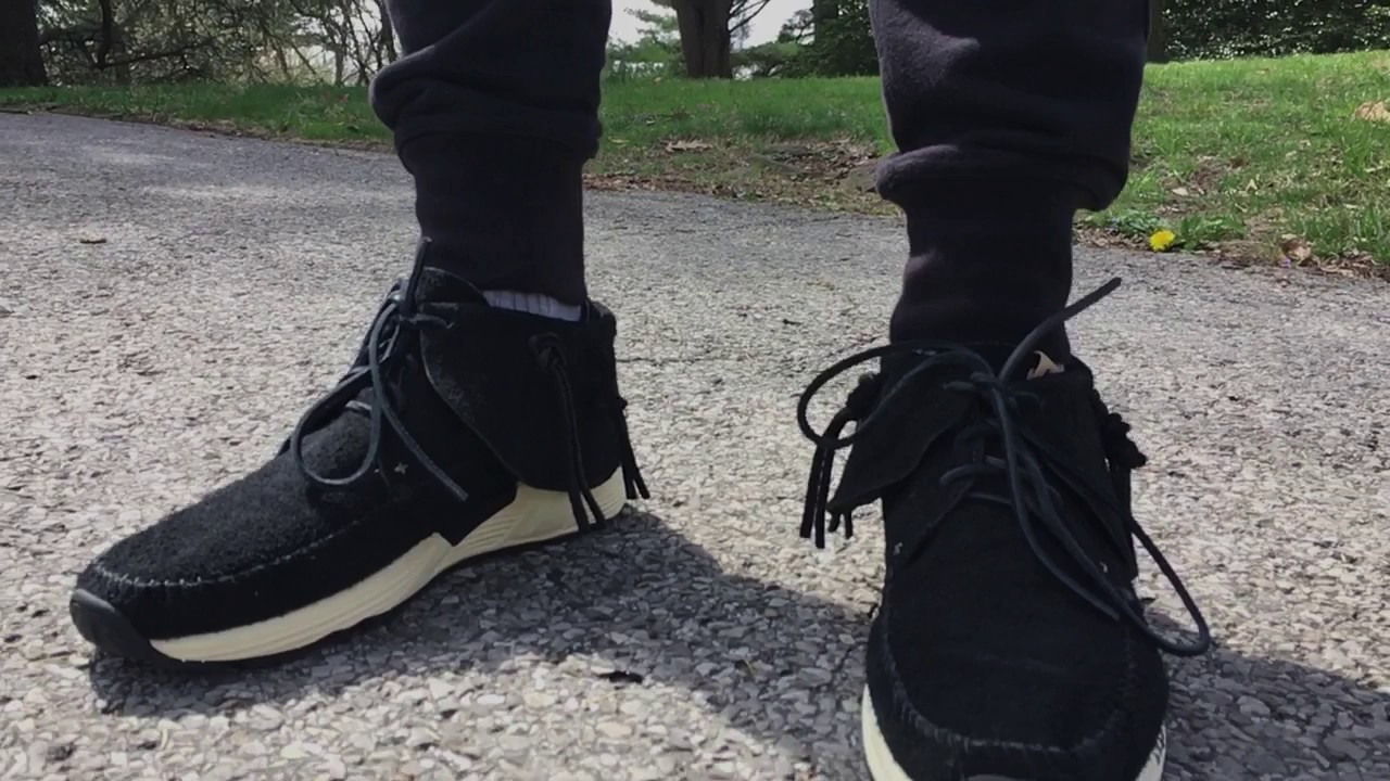 Visvim FBT Prime On Feet Slo-mo - YouTube