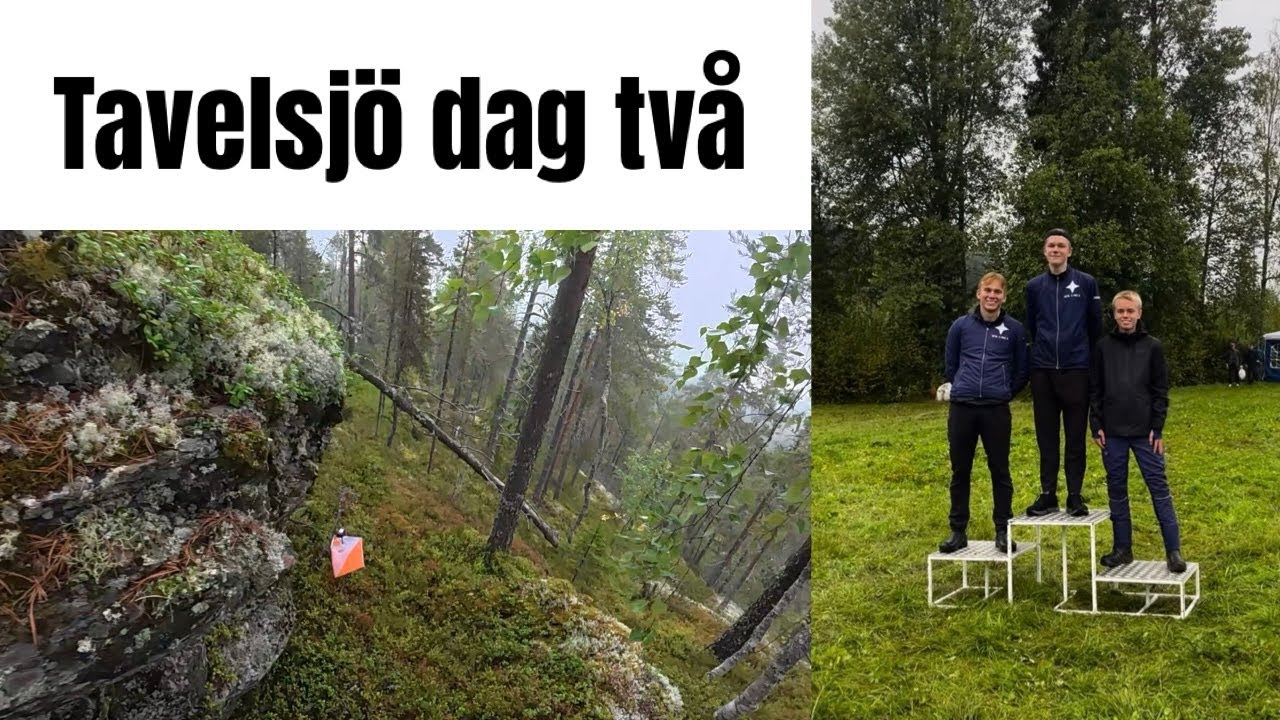 Umeå OKs nationella dag 2 - terräng och kartklipp