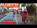 MAHMUTLAR COASTAL ROAD ALANYA WALKİNG TOUR 2021 ! ALANYA  ANTALYA TURKEY TRAVEL