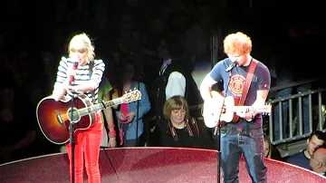 Taylor Swift & Ed Sheeran- Everything Has Changed 3/13/13 Omaha