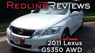 11 Lexus Gs350 Awd Review Walkaround Exhaust Test Drive Youtube