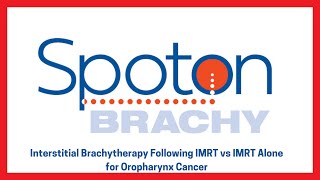 Interstitial Brachytherapy Following IMRT vs IMRT Alone for Oropharynx Cancer