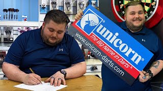 Ash Signs To Unicorn Darts!