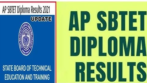 Ap sbtet diploma results latest update 2021 || lates news today