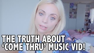 TRUE STORY BEHIND 'COME THRU' MUSIC VID w JAKE & ERIKA!