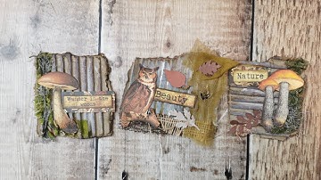 How To Make Junk Journal Clusters Using Packaging