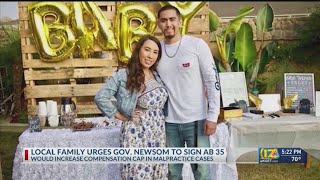 Bakersfield family urges Gov. Gavin Newsom to sign key legislation concerning medical malpractice