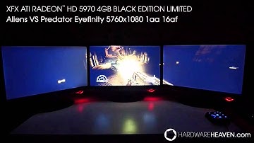 Aliens VS Predator - Eyefinity - XFX Radeon 5970 4GB Black Edition Limited (5760x1080)