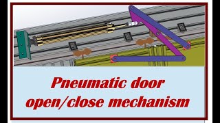 Pneumatic door open close mechanism, Engineering Robotics