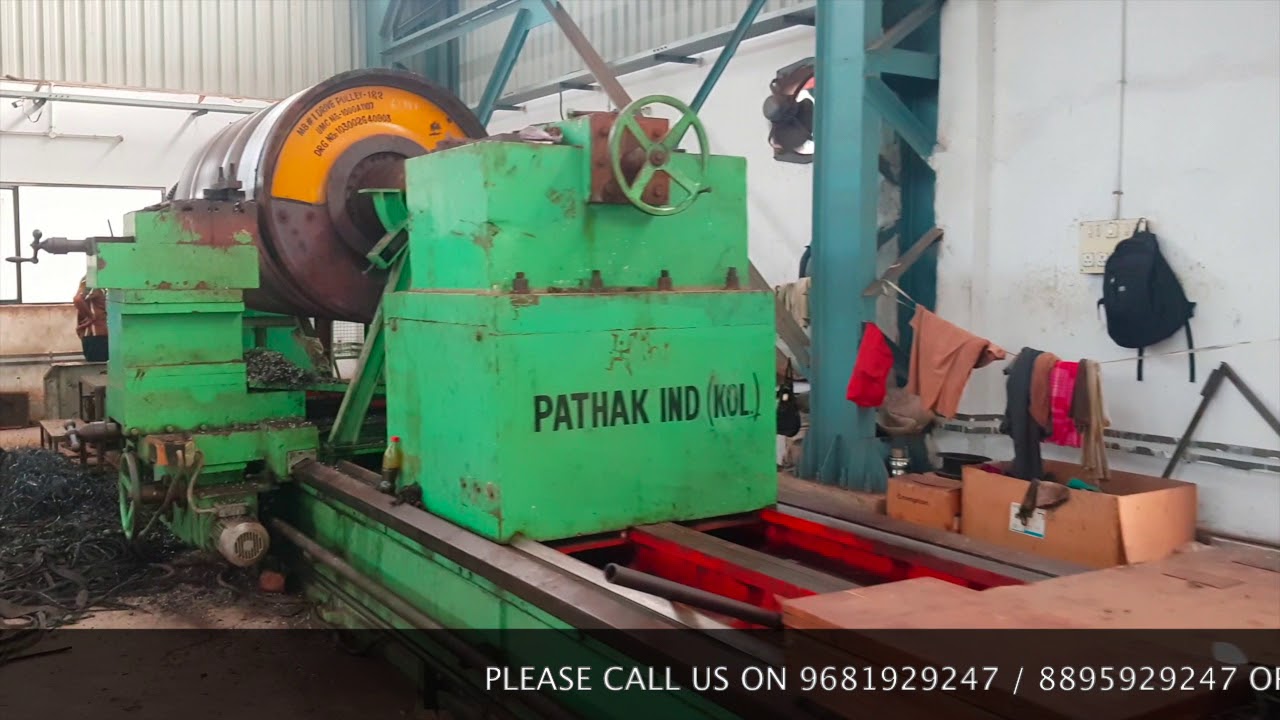 LATHE MACHINE FOR ROLL TURNING (HEAVY DUTY MACHINE TOOLS)