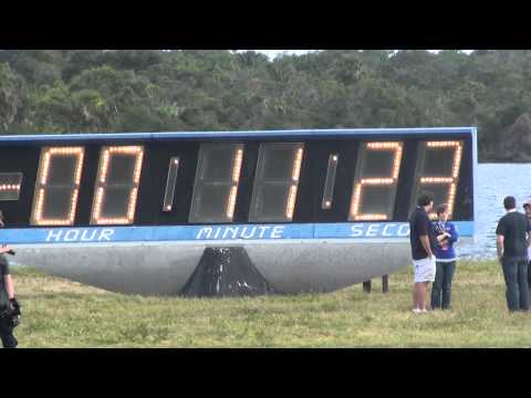 Kennedy Space Center countdown clock