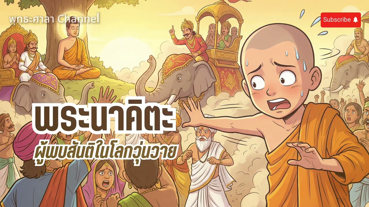 พระนาคิตะ ผู้ช่วยพระพุทธเจ้า...เครียดจนอยากลาออก! แต่กลับพบสันติในโลกวุ่นวาย