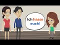 Deutsch lernen | Warum hasst du uns, Mia? | Wortschatz und wichtige Verben
