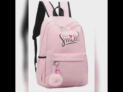 girls cute a and stylish school bags collection😊😊😊😊😊😊😊😊 - YouTube