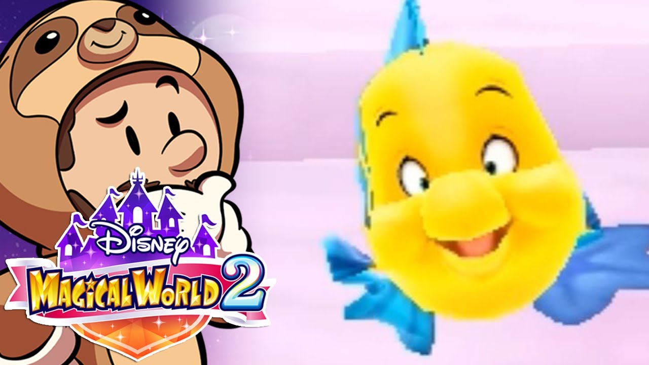King Flounder?! Disney Magical World 2 Episode 18 YouTube