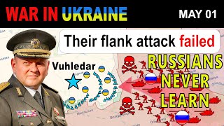 01 May: Epic Fail: Russian Flank Attack on Vuhledar Crumbles! | War in Ukraine Explained